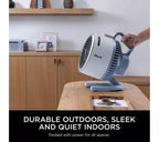 Shark HydroGo FA050UKBL Portable Misting Fan – Glacier Blue