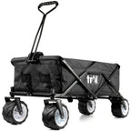 Trail Folding Beach & Camping Trolley with All-Terrain Wheels – 60kg Capacity