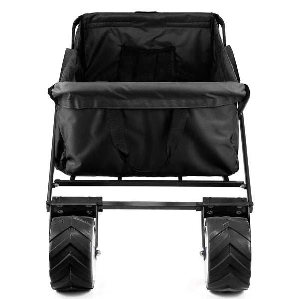Trail Folding Beach & Camping Trolley with All-Terrain Wheels – 60kg Capacity