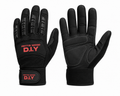 PETTS WOOD D.I.Y Premium Work Gloves – Heavy Duty Protective Gloves Black