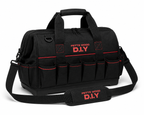 PETTS WOOD D.I.Y Premium Tool Bag – Heavy Duty Multi-Pocket Work Bag