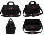 PETTS WOOD D.I.Y Premium Tool Bag – Heavy Duty Multi-Pocket Work Bag