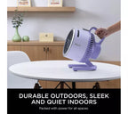 Shark HydroGo FA050UKLV Cordless Misting Fan – Lavender