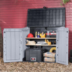 Keter Store It Out Midi 880L Resin Outdoor Storage Box – Grey