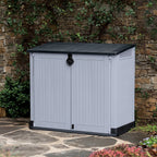 Keter Store It Out Midi 880L Resin Outdoor Storage Box – Grey