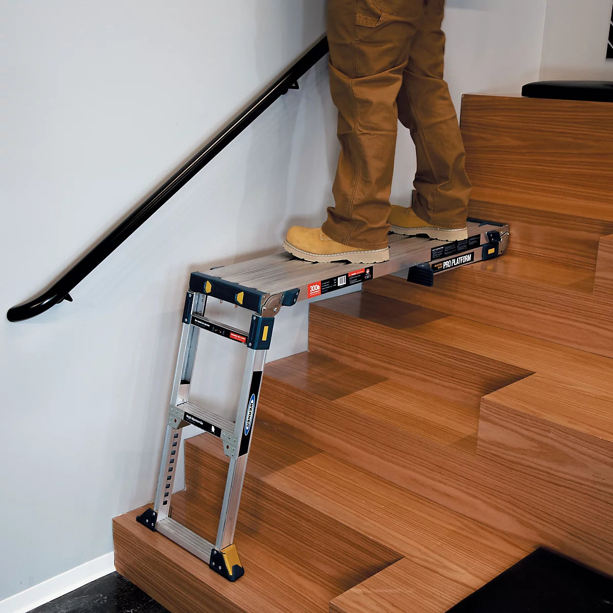 Werner Adjustable PRO Work Platform – Aluminium Folding Platform